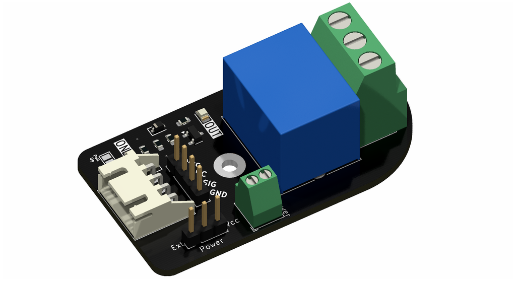 MentorBit módulo relé de un canal