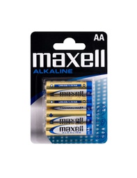 [00023443] MAXELL MAX16376 PAQUETE DE 4 PILAS ALCALINAS LR6 AA 1,5V