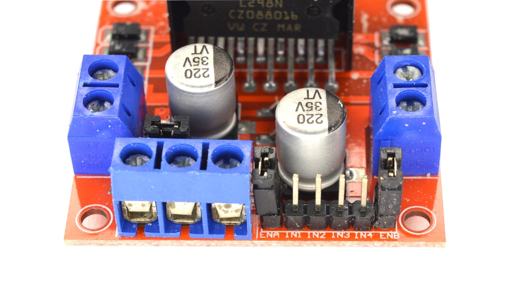 Módulo Motor  Driver L298N Puente H connex