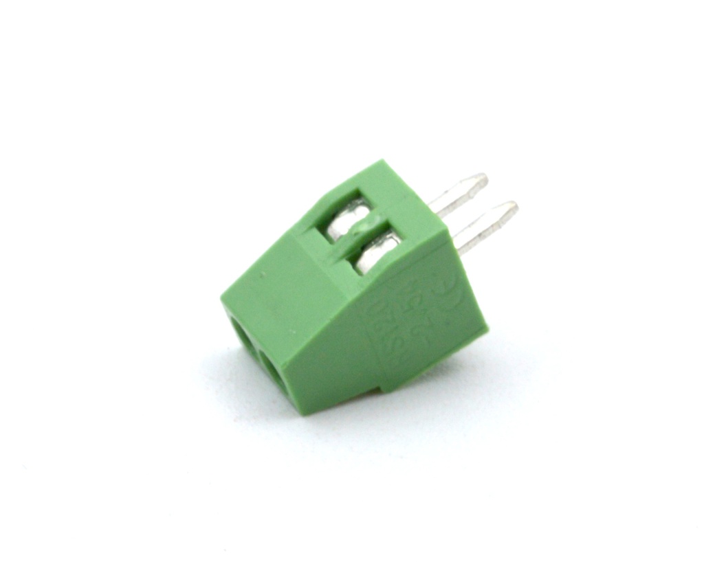 Conector 2 pines 2.54mm para PCB KF120