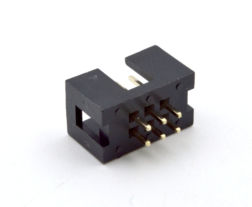 Conector IDC PCB 2,54mm 2x3 pines