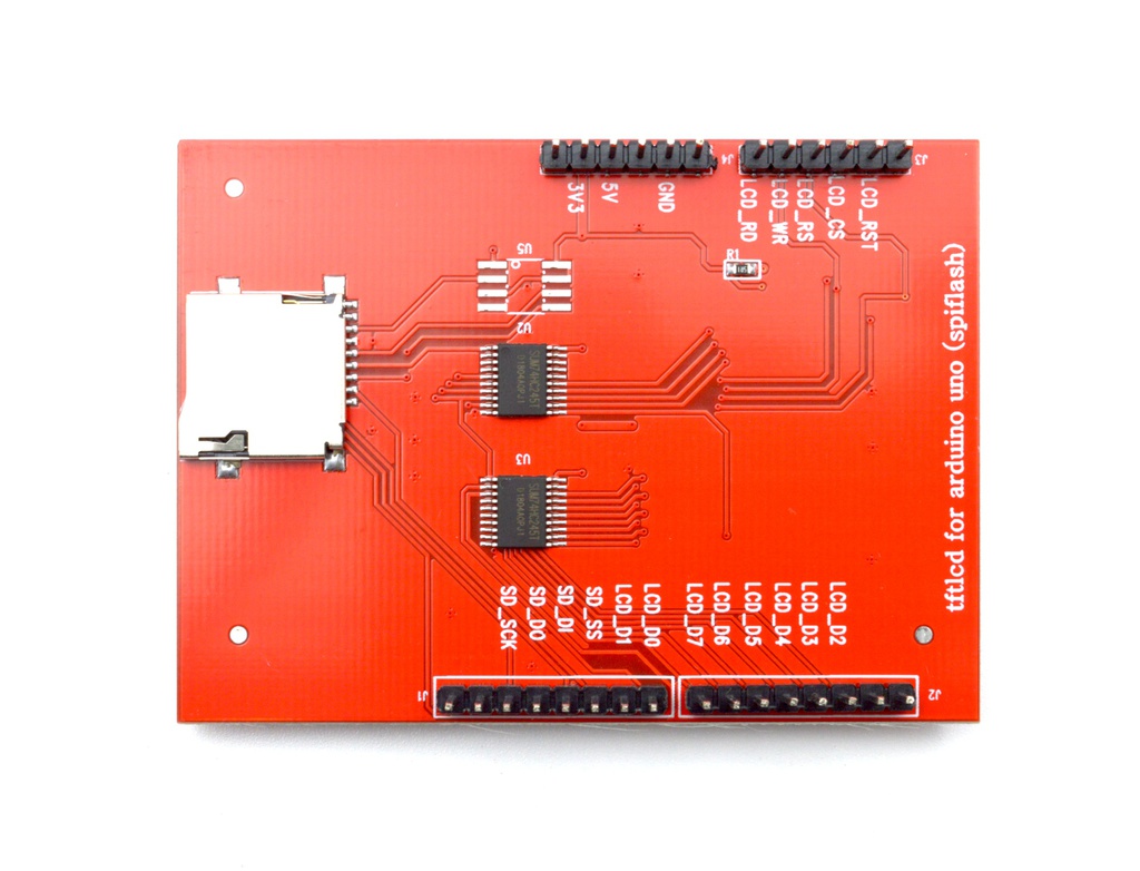 Pantalla táctil TFT LCD 2,4'' para Arduino UNO/Mega