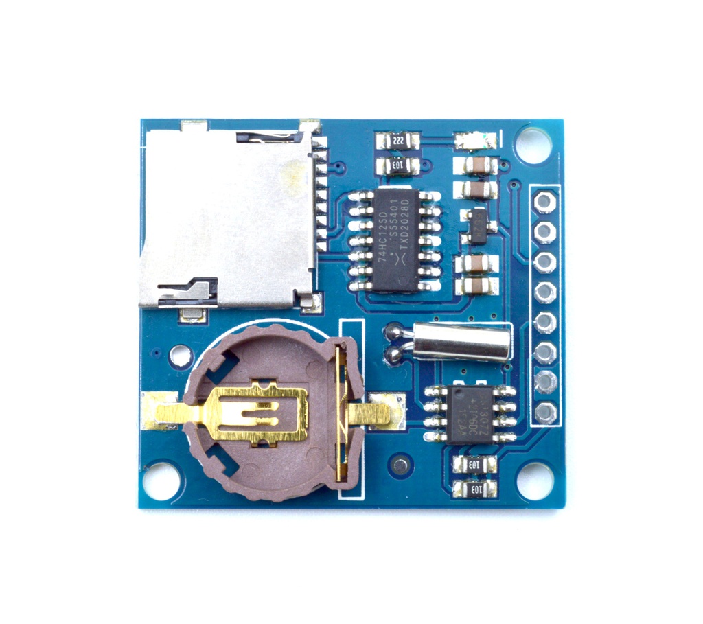 Módulo de registro de datos con RTC integrado (datalogger)