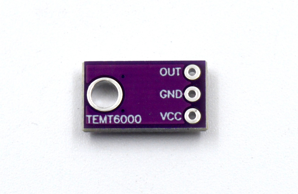 Módulo sensor de luz profesional TEMT6000