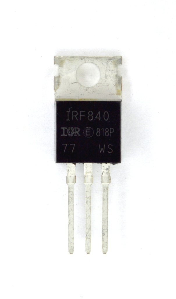 Transistor Mosfet-N IRF840 500V 8A TO-220 front
