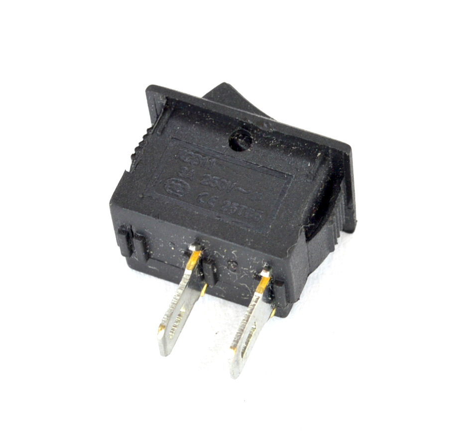 Interruptor basculante 117S 15x10mm 2PIN 2 pos. back