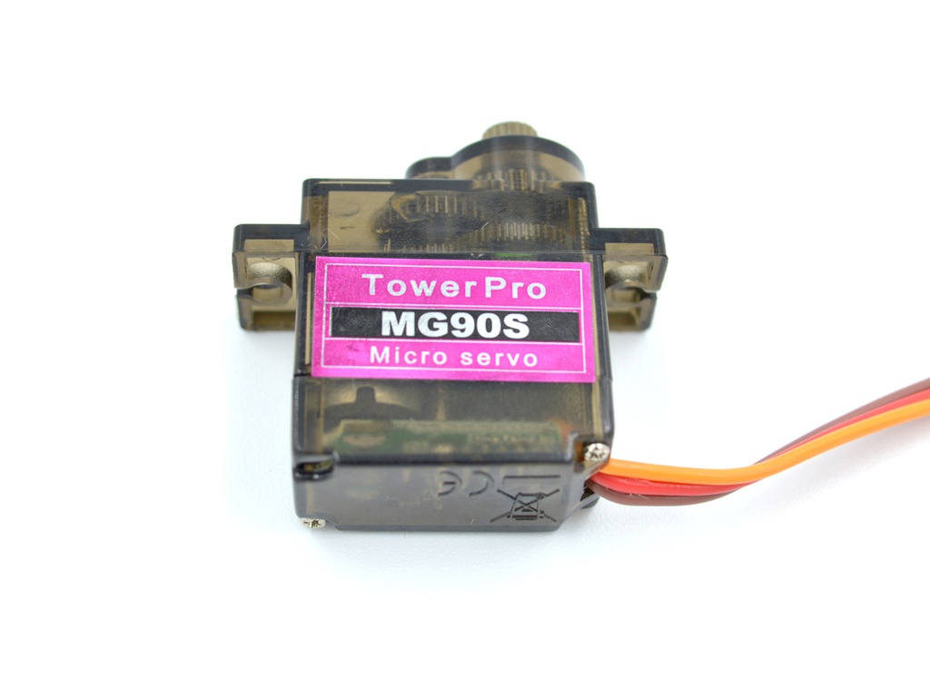 Micro Servo MG90S 180 grados gear