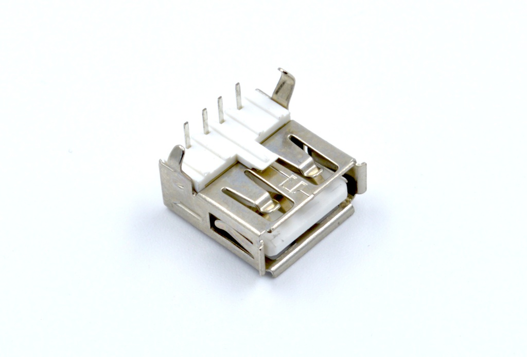 Conector USB Tipo-A Hembra para PCB