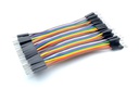 Set 40 cables Dupont 10 cm macho-macho