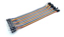 Set 40 cables Dupont 20 cm macho-macho
