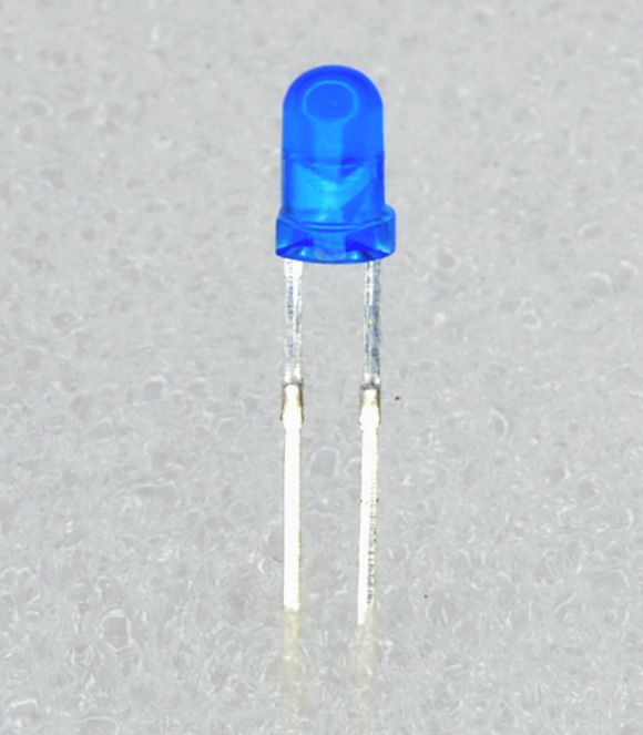 Diodo LED 3mm color azul