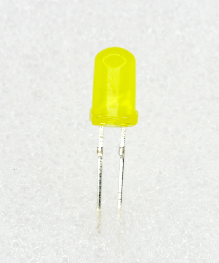 Diodo LED 5mm color amarillo