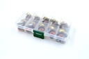 Kit 10 Ud. Potenciómetros + perilla 10 valores (1k - 1M)