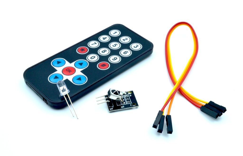 Kit Módulo receptor IR + mando a distancia