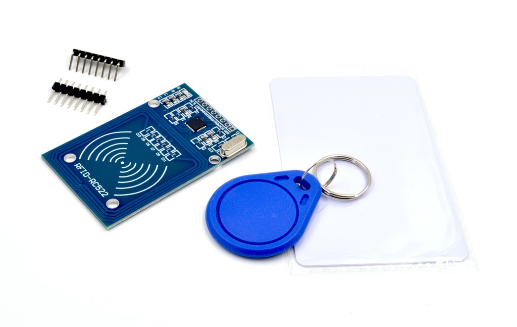 Módulo RFID RC522 13,56MHz con llavero y tarjeta