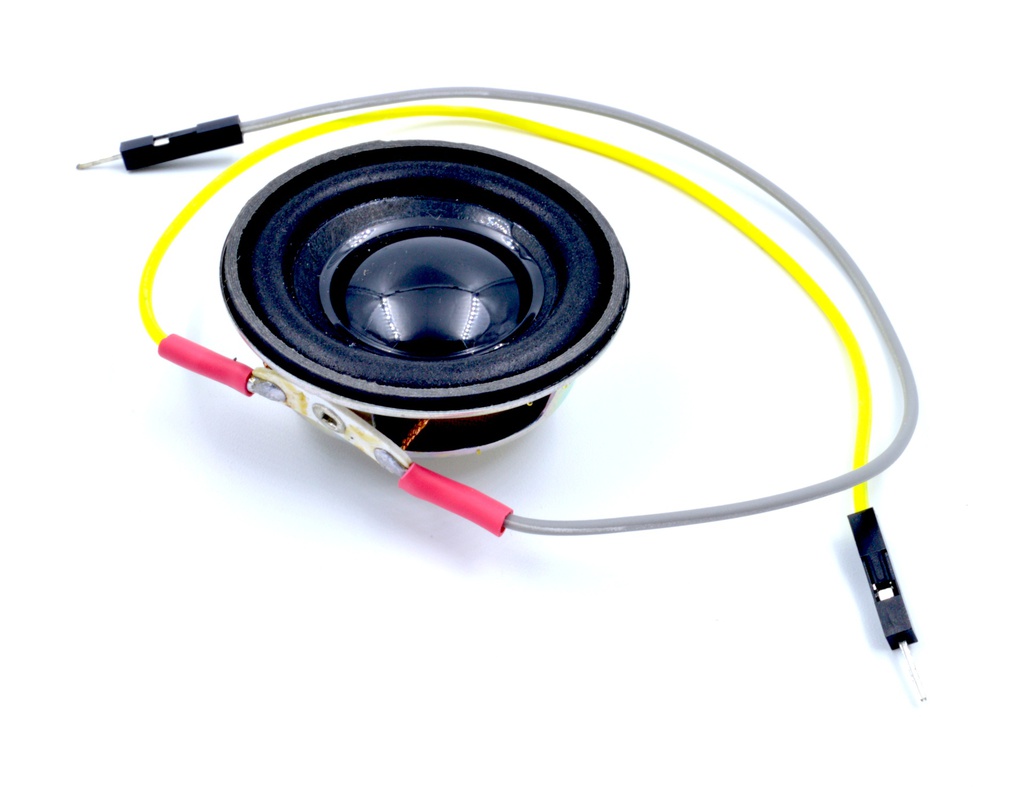 Altavoz 3W 4Ohm 30mm con cable dupont