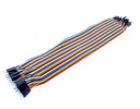 [00022514] Set 40 cables Dupont 30 cm Macho-Macho