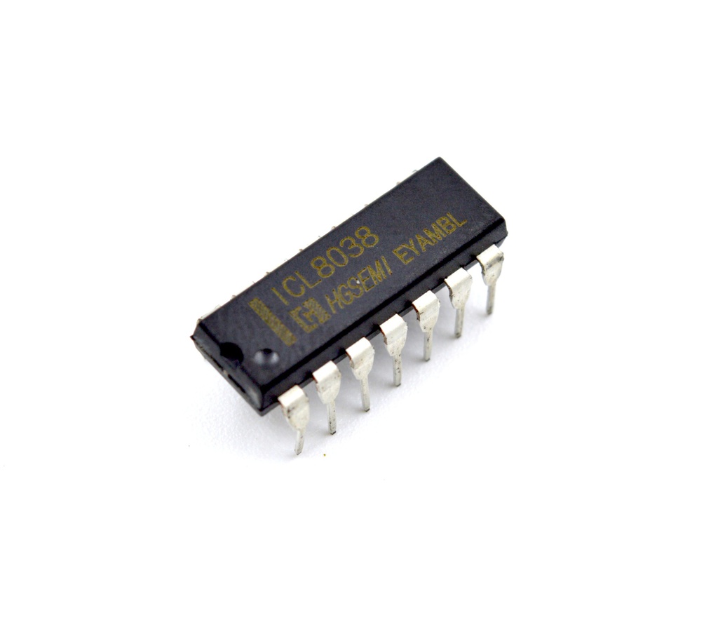 Oscilador controlado por tensión (VCO) ICL8038 DIP-14