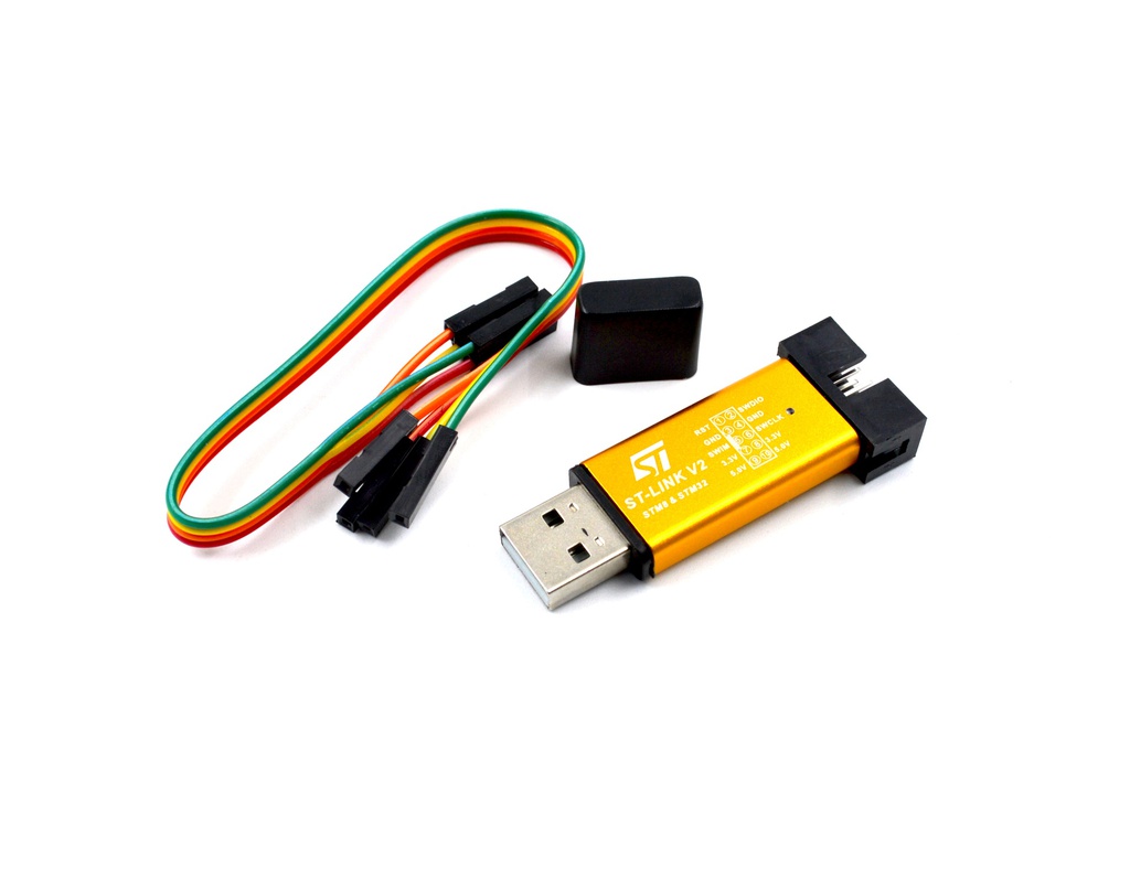 Programador ST-LINK V2 mini USB para MCU STM8 STM32