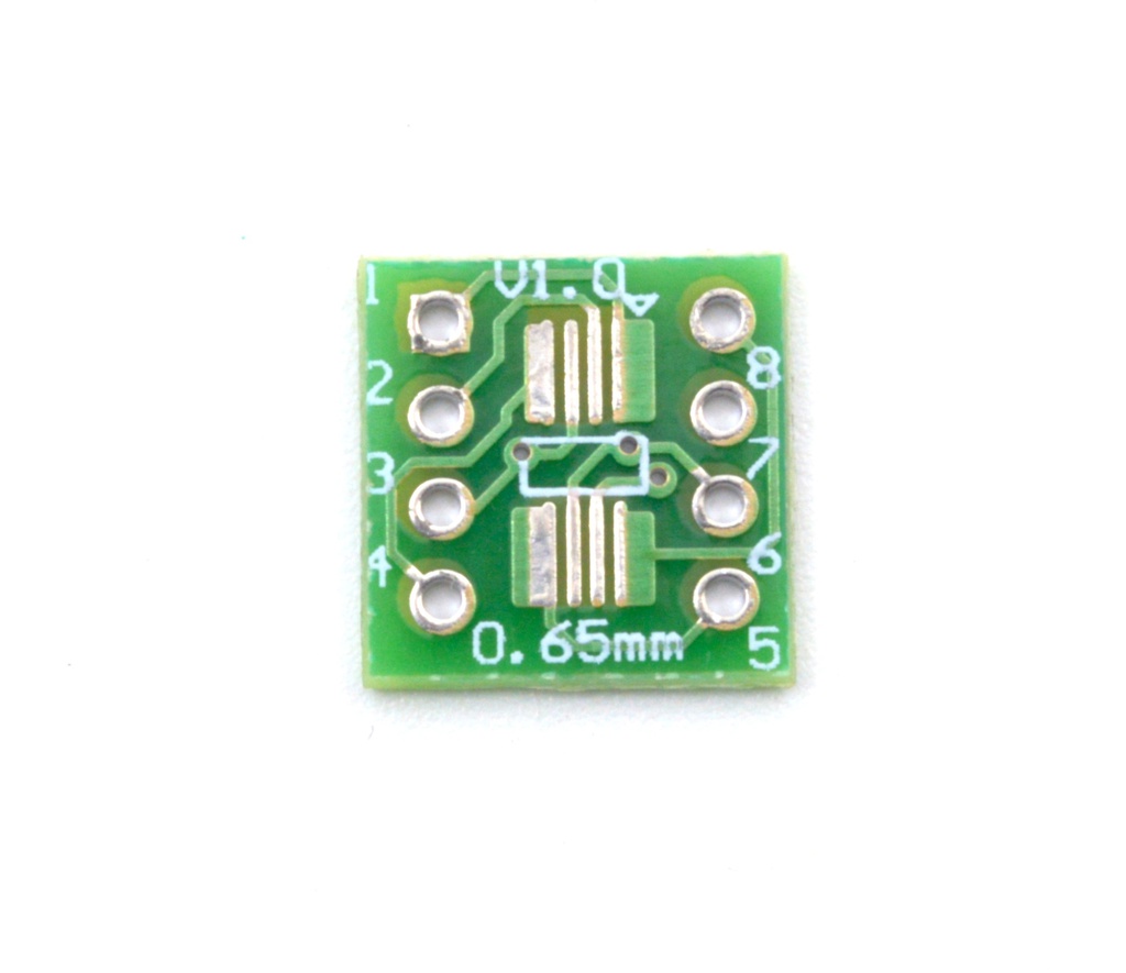 Placa PCB adaptadora SOP8/SSOP8 SMD a THD