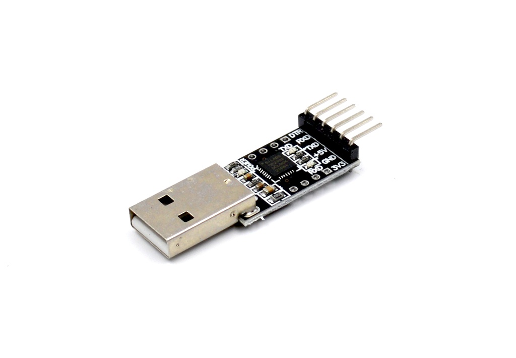 CP2102 Convertidor USB a TTL negro