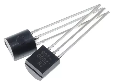 Mosfet Canal N 2N7000 (60V, 200mA, 400mW) TO-92