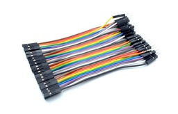 [00011969] Set 40 cables Dupont 10 cm macho-hembra