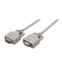 [00028080] Cable DSUB9 RS232 macho-hembra 1,5m