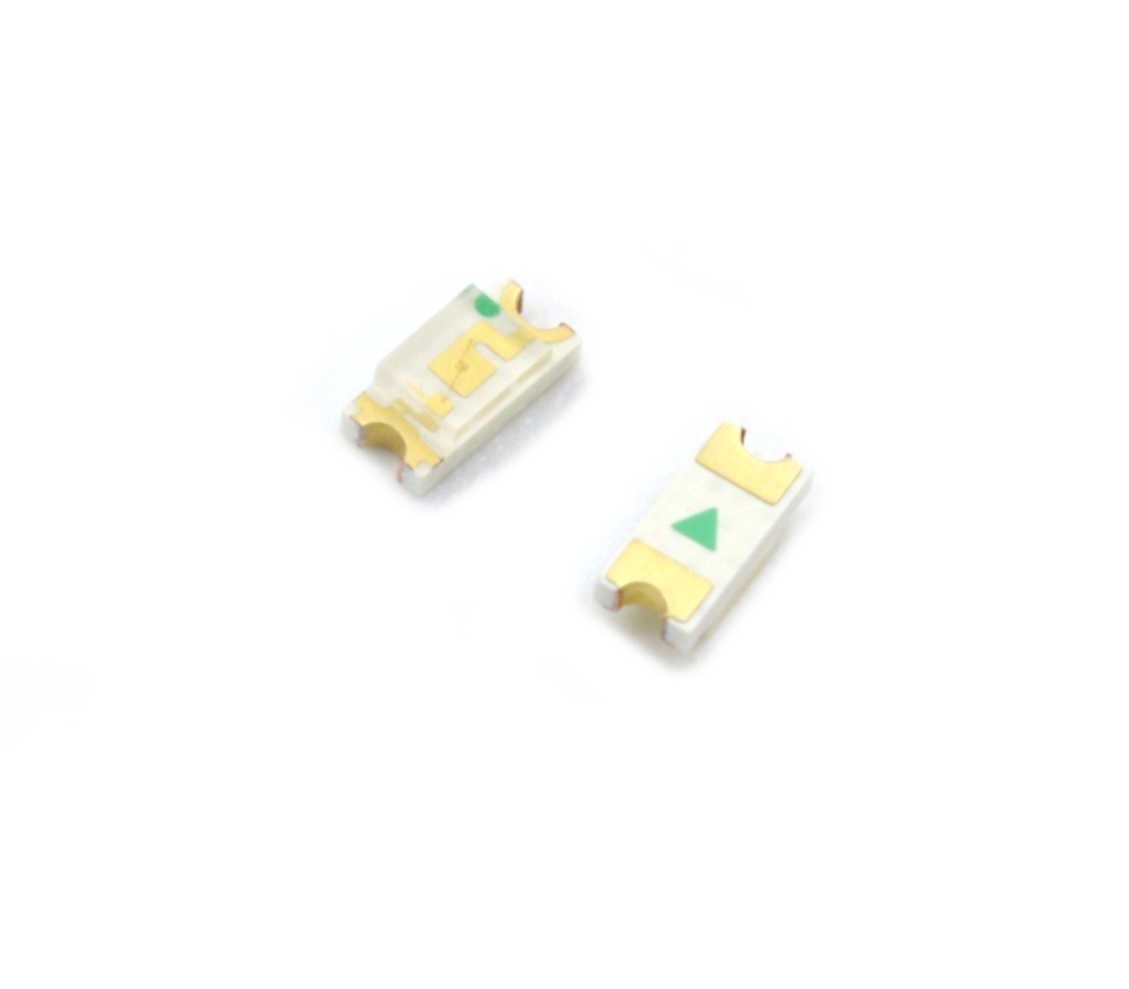 Lot De 100 LED SMD 1206 Jaune – Composants électroniques En Sac Antistatique, Pour Circuits Et Projets DIY